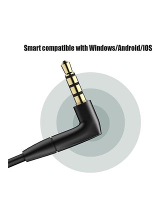 سماعات الرأس السلكية بتصميم يغطي الأذن مع ميكروفون طراز HD400S أسود - view 3