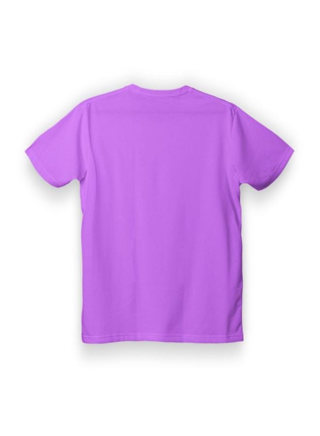 Twinkle Hands Big Sister Printed T-Shirt Purple/White  - Image 2