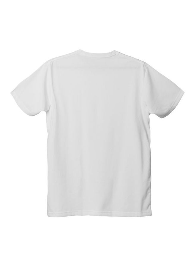 Twinkle Hands - I Will Be There For You Printed T-Shirt White/Black/Blue - Image 1