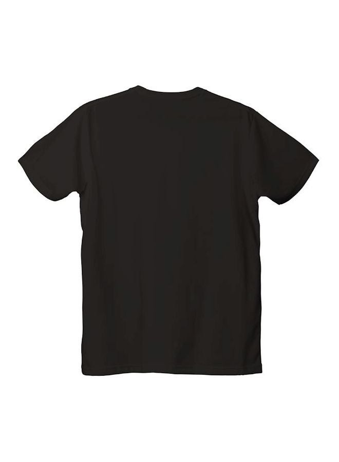 Twinkle Hands - I Am Going To Be A Big Brother Printed T-Shirt Black - Image 1