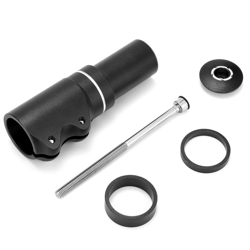Generic Aluminum Alloy Bike Fork Stem Riser Extender Set  - Image 5