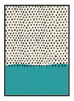 Beige/Blue/Black