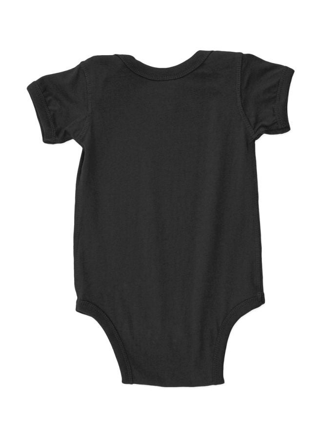 Twinkle Hands - Im The New Year Baby Printed Onesie black - Image 1