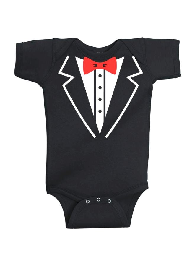 Twinkle Hands Tuxedo Themed Onesie Black/White - Image 1