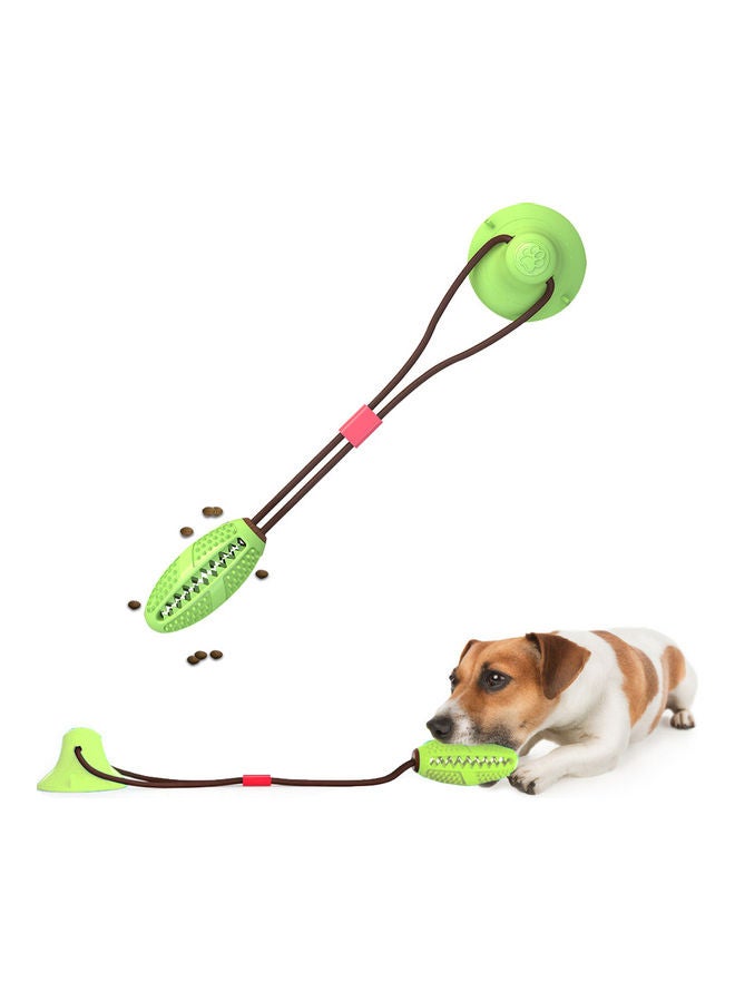 Chew Suction Cup Pet Sucker Molar Toy Green/Black 16 x 12cm - Image 2