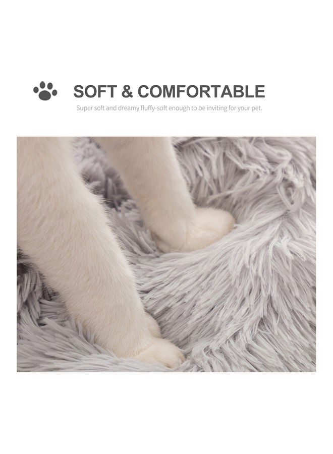 Self-Warming Bed with Anti Slip Bottom Soft for Pet Gray 50.00 x 3.00 x 45.00cm - Image 3