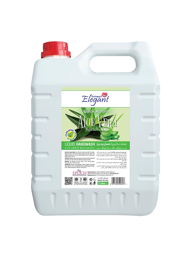 Elegant Aloe Vera Handwash Refill Clear 5Liters  - Image 2