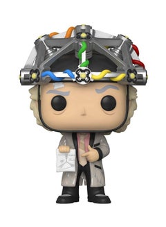 Funko BTTF- Doc With Helmet Bobblehead 2.5x2.5x3.75inch  - Image 1