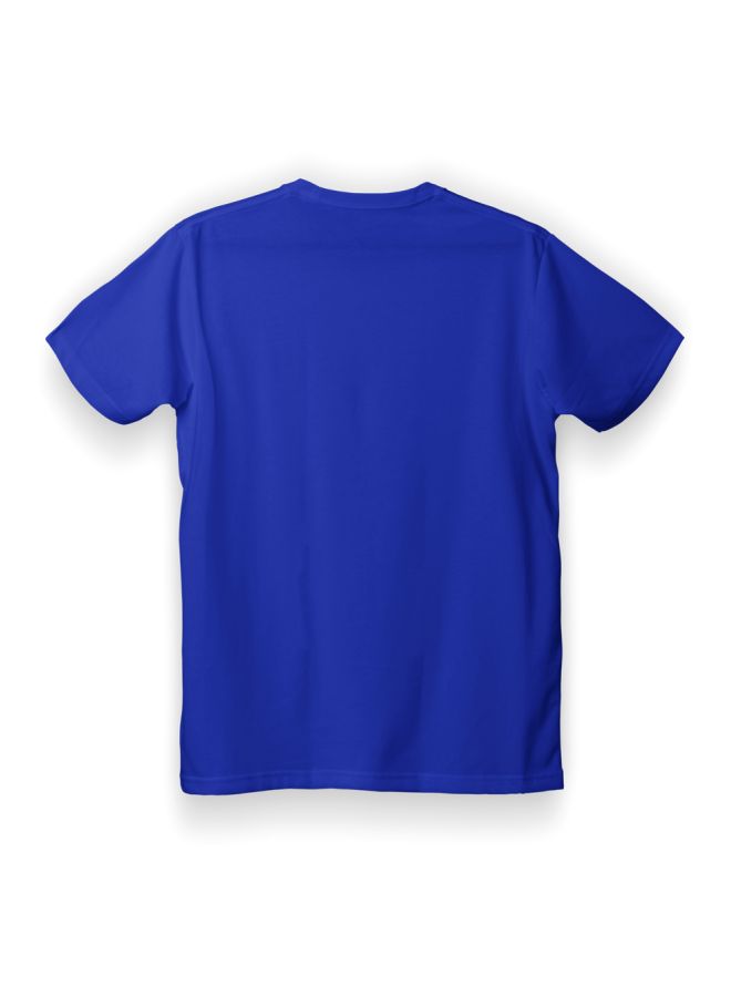 Twinkle Hands Big Brother Again Printed T-Shirt Blue/White - Image 4