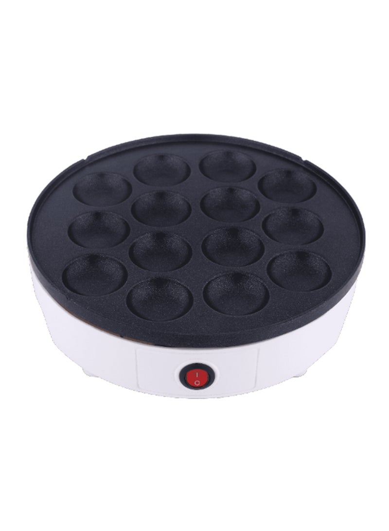 ALSAIF-ELEC Pancake Maker 14 Eyes 700 W E04411 Black/White