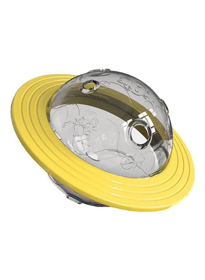 Dog Food Dispensing Frisbee Yellow 17.60 x 12.80 x 17.60cm - Image 4