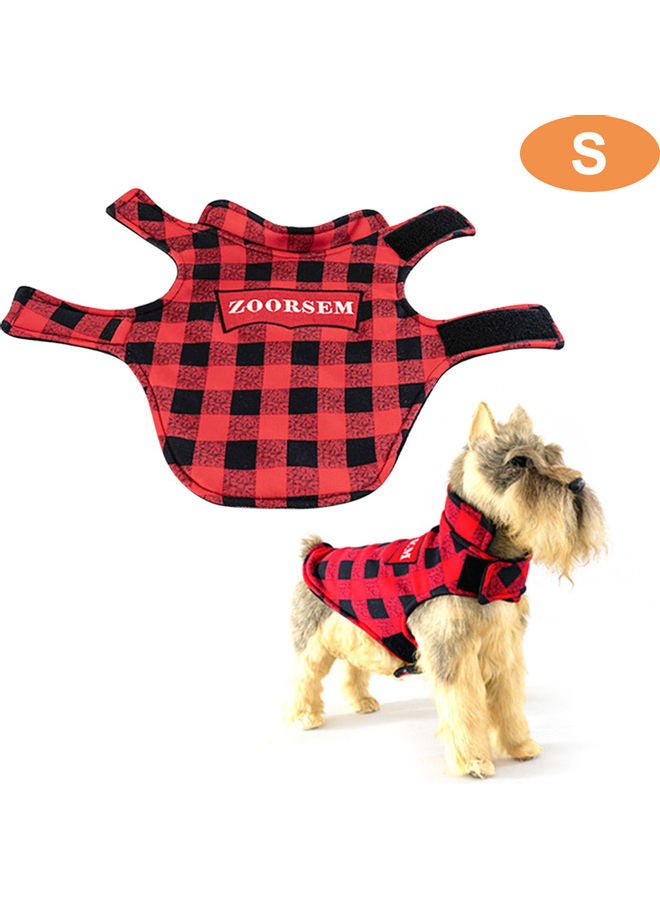 معطف شتوي دافئ للحيوانات الأليفة متعدد الألوان 20.00 x 5.00 x 20.00سم - Image 1