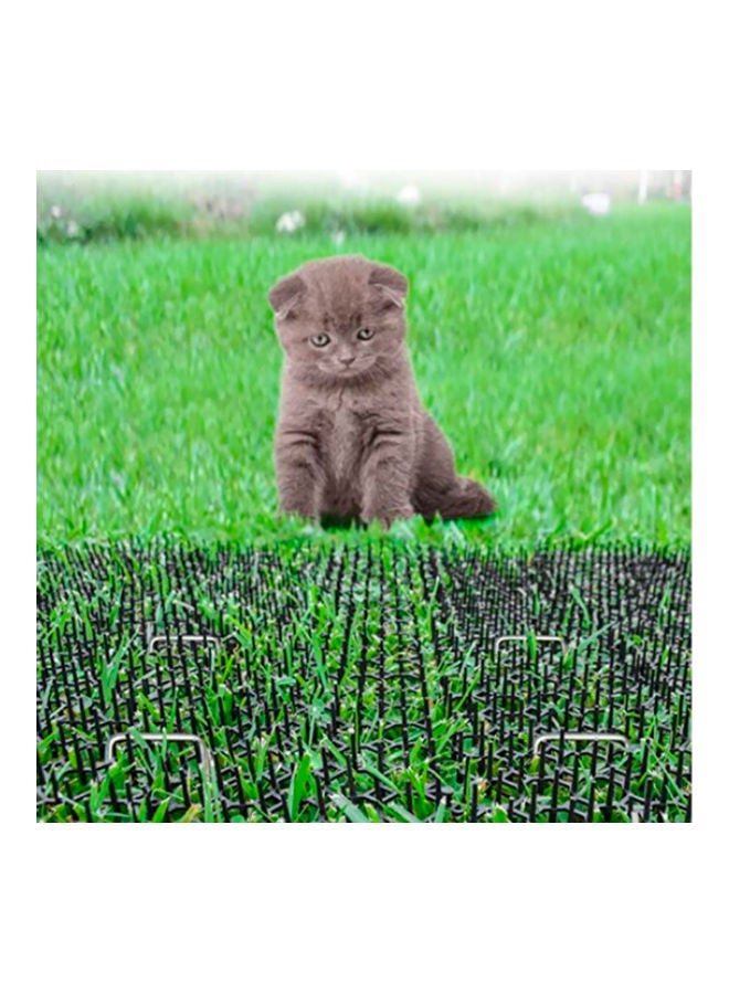 6 Pcs Repellent Mat Safe Harmless Plant Protection Spike Mats Black 51.50 x 6.00 x 15.50cm - Image 3