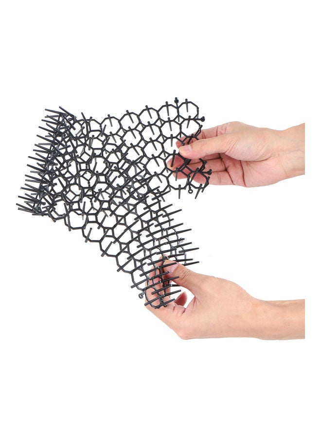 6 Pcs Repellent Mat Safe Harmless Plant Protection Spike Mats Black 51.50 x 6.00 x 15.50cm - Image 5