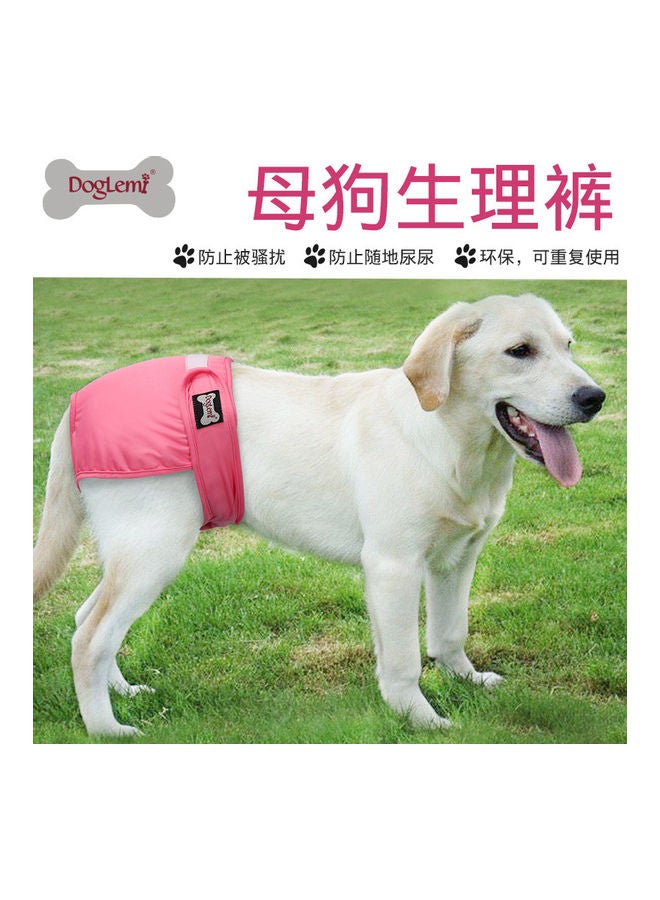 Generic Female Dog Physiological Pants Teddy Golden Retriever Menstrual Safety Panties Beige XL Beige 9.00 x 2.00 x 5.00cm - Image 2