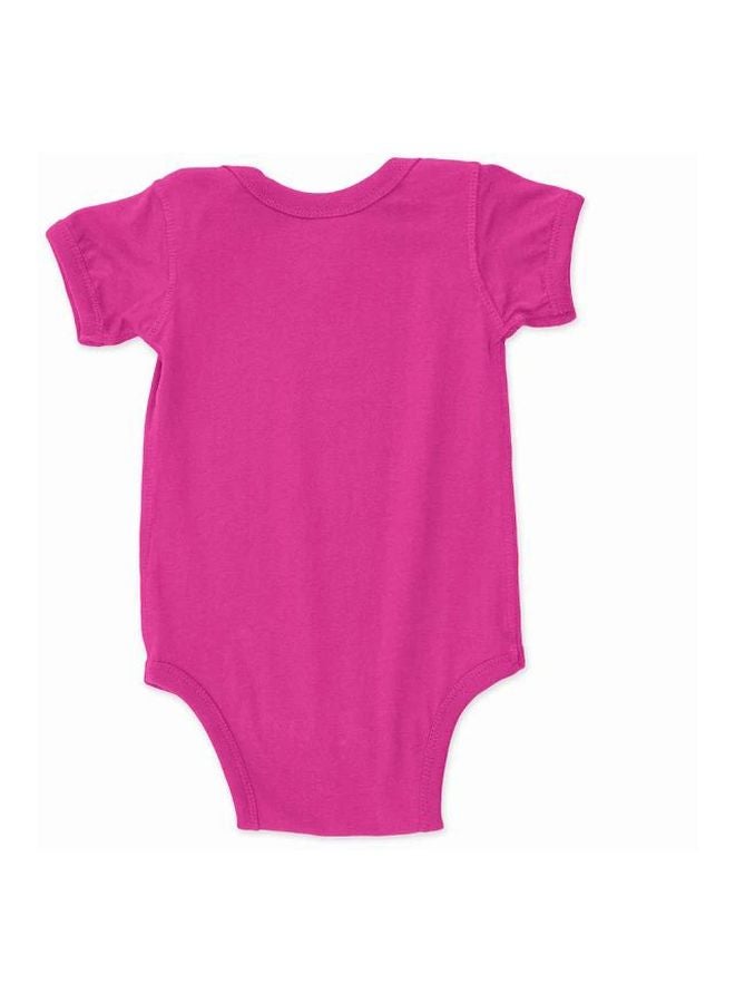 Twinkle Hands My 1st Uae National Day Printed Onesies Pink/White - Image 2