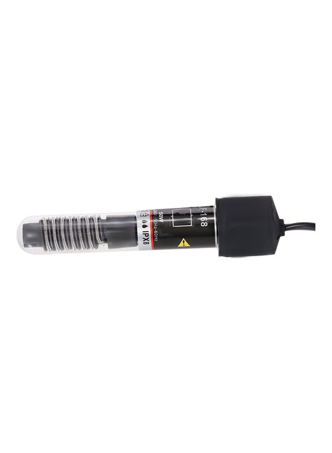 Generic Mini Aquarium Fish Tank Water Heater Quartz Tube With Suction Cup Black 15 x 5.5cm  - Image 5