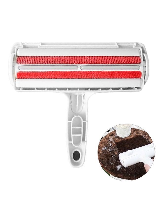 Pet Hair Remover Roller For Couch White/Red 22 x 21cm - Image 3