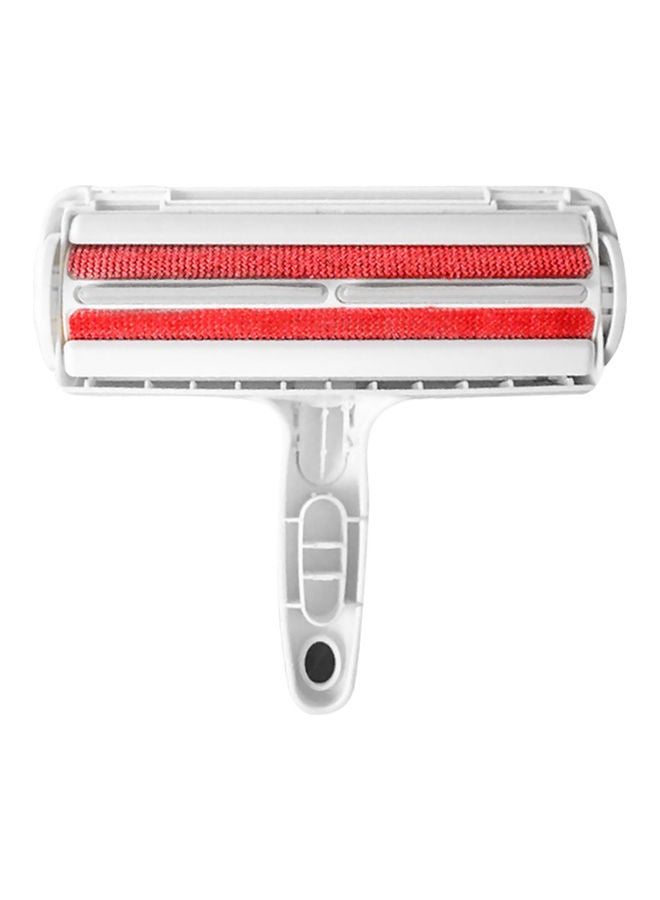 Pet Hair Remover Roller For Couch White/Red 22 x 21cm - Image 1