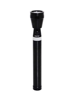 Rechargeable LED Flashlight Black 281mm