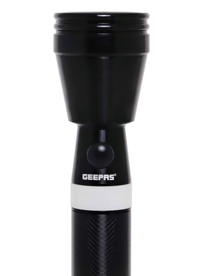 GEEPAS Rechargeable LED Flashlight Black 281mm  - Image 5
