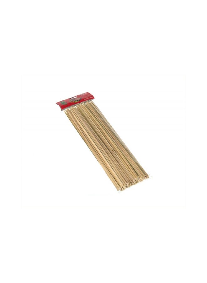 Generic Barbecue Wooden Skewers For Shish Taouk Beige 16.1cm 