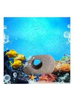 Aquarium Ceramic Cave Decoration  Cichlid Stone Grey 9 x 6cm - v1607522841/N42920043A_5