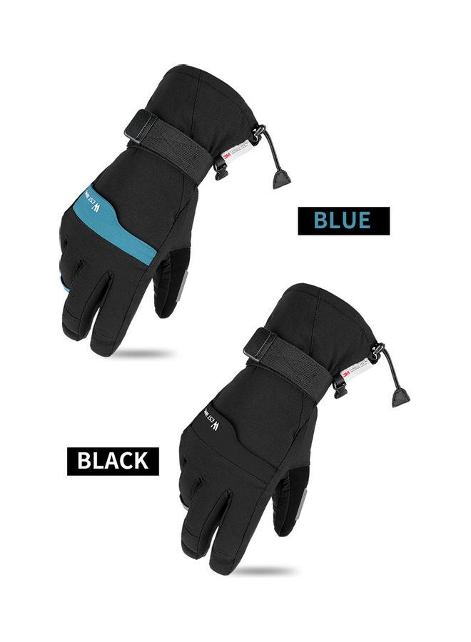 WEST BIKING Pair Of Double Layer Skiing Cycling Motorcycles Sports Gloves XL  - Image 3