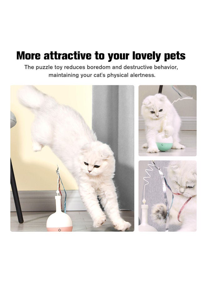 Tumbler Toy for Cat Green 15.00 x 10.00 x 10.00cm - Image 3