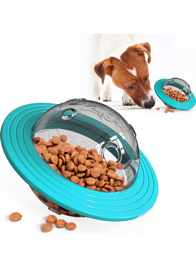 Dog Food Dispensing Frisbee Blue 17.60 x 12.80 x 17.60cm - Image 1