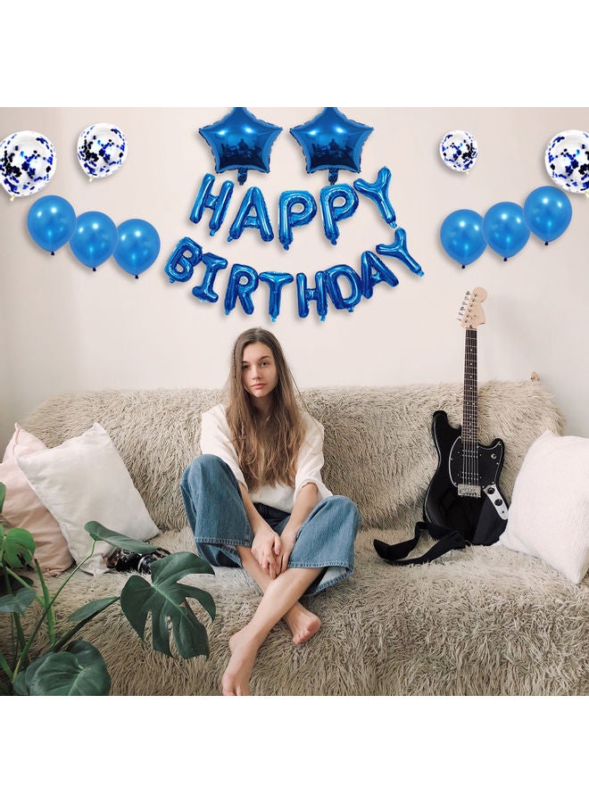 Birthday Party Decorations Set Silver 23.00 x 1.00 x 18.00cm - Image 3