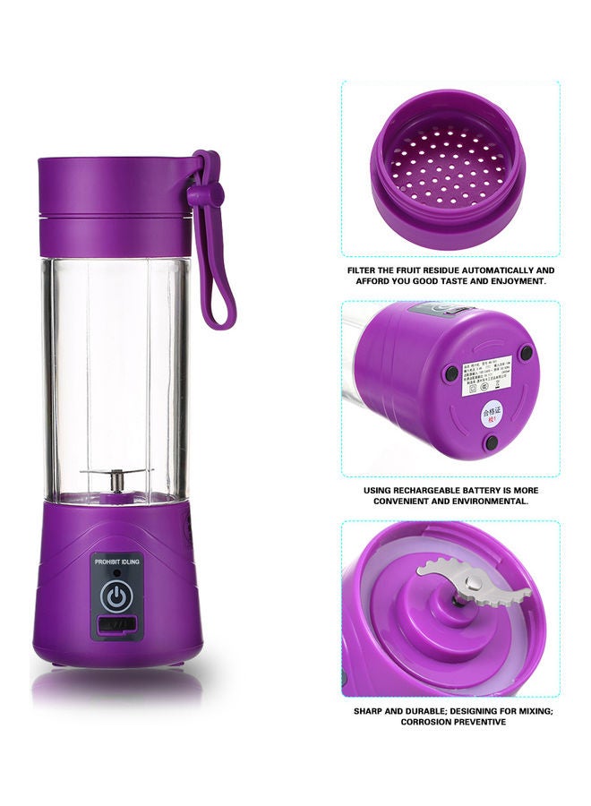 كي كي ستار خلاط عصير كهربائي بتصميم عصري جديد 380.0 ml H18857PU-V أرجواني  - Image 3