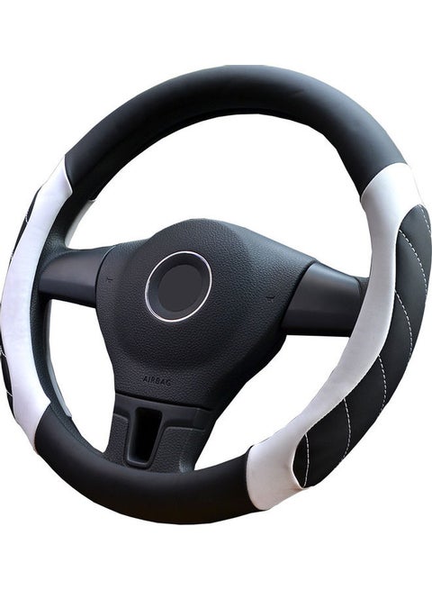 Universal Car Steering Wheel Soft Leather Grip Non-Slip Cover