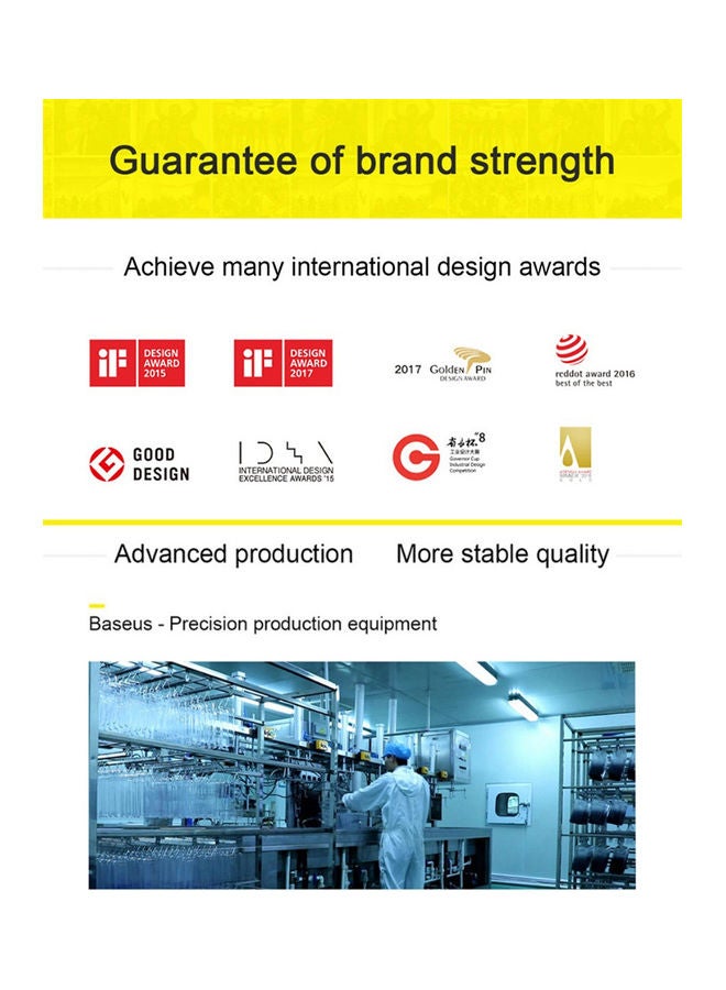 Baseus 2-in-1 Wireless Charger 15W White BS-W508 White - Image 3