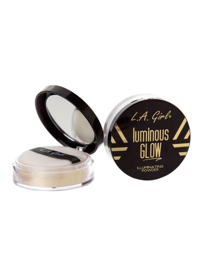 LA Girl Luminous Glow Skin Illuminator Powder GLP694 24K - Image 3