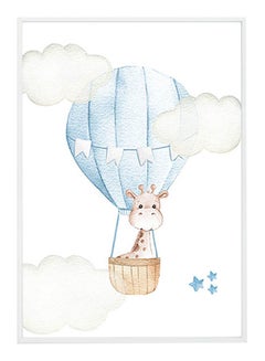 DECOREK Balloon Printed Canvas Painting Multicolour 57 x 71 x 4.5cm  - Image 1