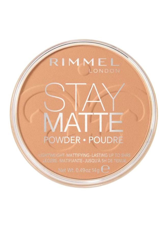 RIMMEL LONDON Stay Matte Pressed Powder 14 g 30 Caramel  - Image 1