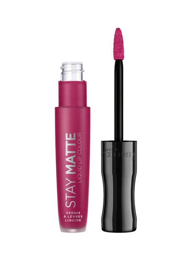 RIMMEL LONDON - Stay Matte Liquid Lip Colour – 820 –Heartbeat - Image 1