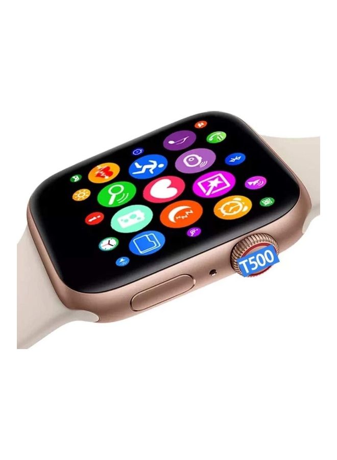 T500 Smart Watch Bluetooth Call Music Player 44Mm For Ios Android Phone Heart (Pink) Pink