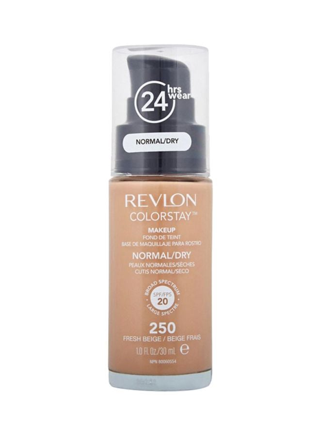Revlon ColorStay Makeup Foundation SPF20 250 Fresh Beige  - Image 1