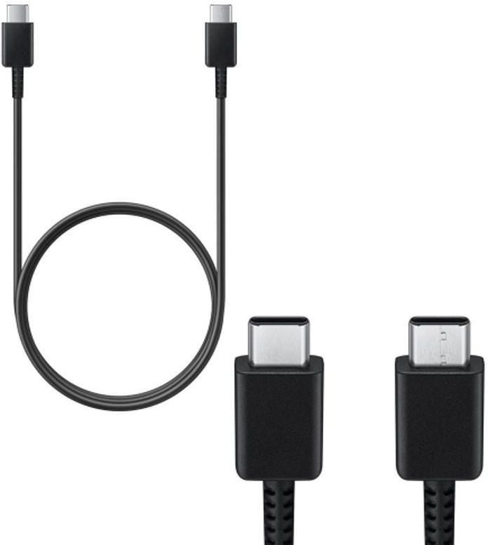 Super Fast Usb-C To Usb-C  Charging Cable For Samsung Black - Image 3