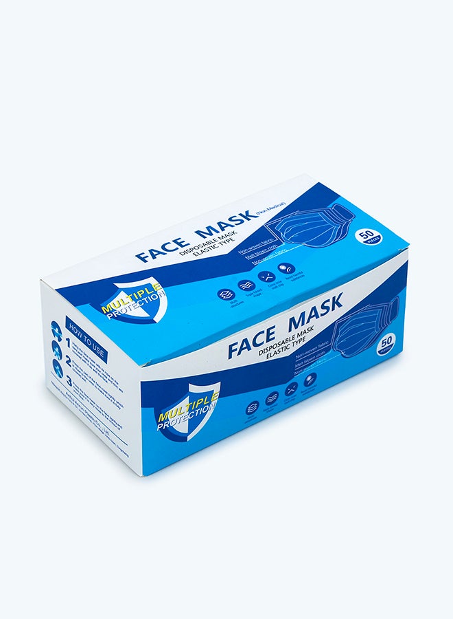 Generic 50-Piece Three Layers Disposable Face Mask  - Image 1
