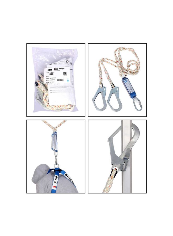 ثري ام حبل أمان للحماية من السقوط 2متر - Image 5