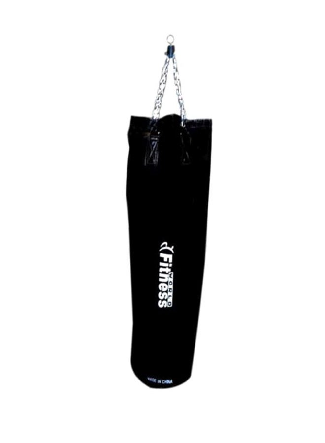 Fitness World Empty Sand Boxing Bag With Sauna Suit 80cm  - Image 3