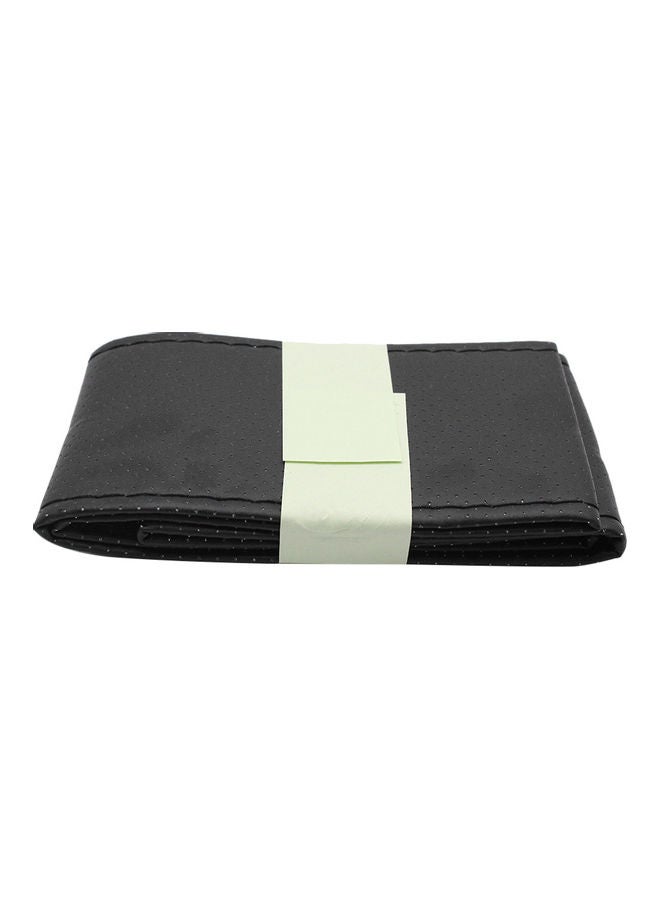 Generic Car Truck DIY Leather Steering Wheel Cover with Needles and Thread  - Image 4