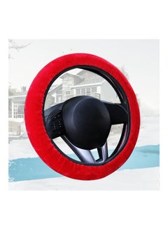 Generic Fluffy 3 pcs Steering Wheel / Handbrake / Gear Shift Cover  - Image 3