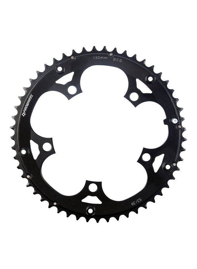 Generic Chain Rings 53T Aluminum Alloy Steel Sprocket 0.157kg  - Image 1