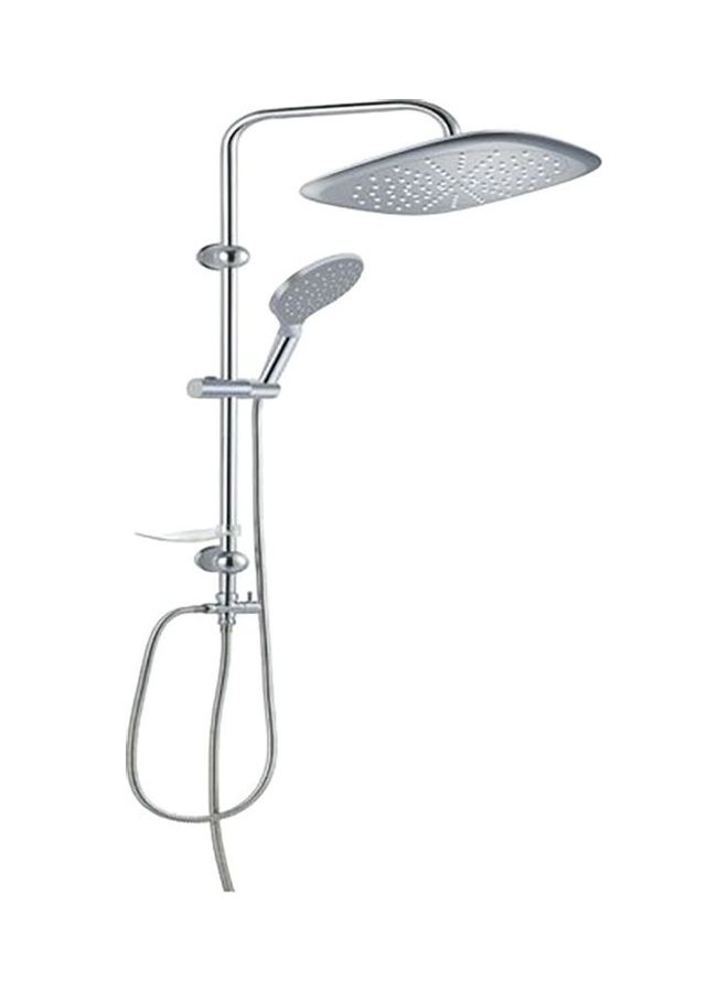 Generic - Complete Square Shower System Silver - Image 1