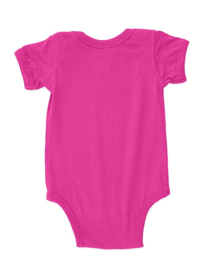 Twinkle Hands Daddy's Princess Printed Onesie Pink/White  - Image 2