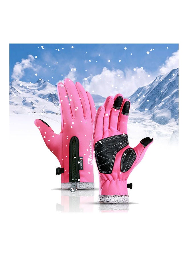 Winter Warm Touchscreen Skiing Bicycle Work Gloves 0.086kg - Image 1